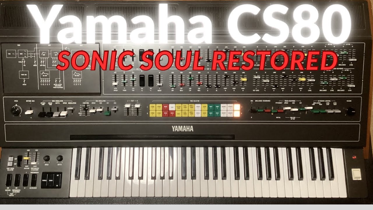 Magnificent YAMAHA CS 80 ---- sonic soul restored