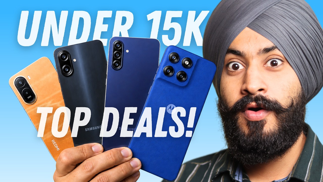 Top 5 Smartphone To Buy Under ₹15,000 In Amazon And Flipkart Sale?