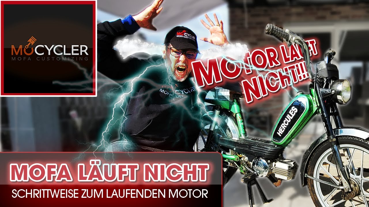 Mofa läuft nicht!? Wie du dein Mofa wieder repariert und zum Laufen bekommst! Mofa reparieren!
