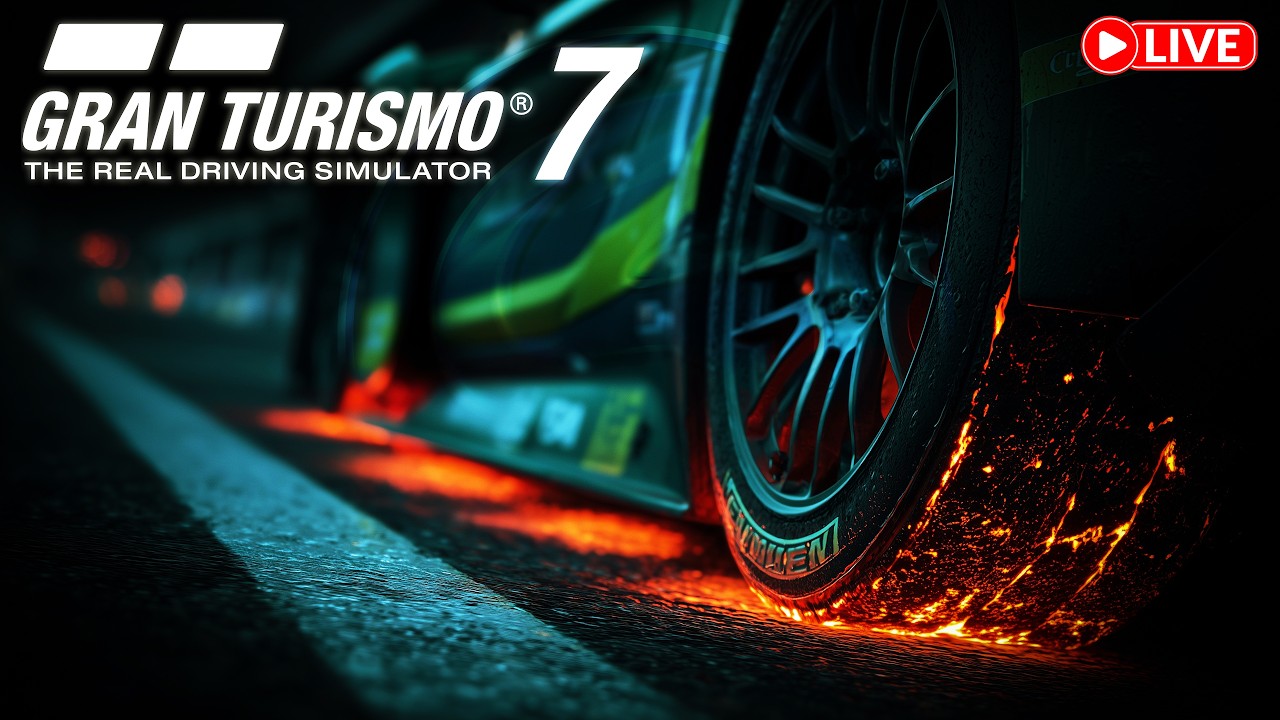 🔴LIVE Gran Turismo 7!  Tyre Pain, But Winning Anyway!