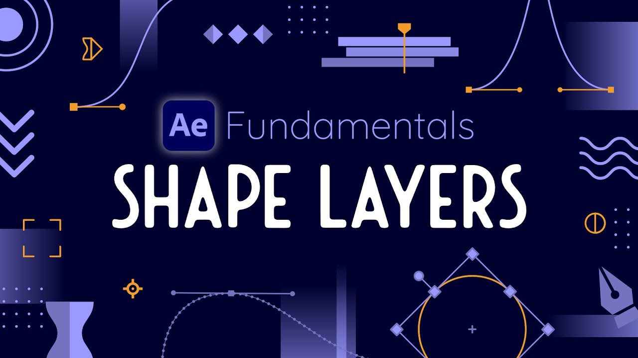 Анимация слоёв фигур в After Effects — основы AE