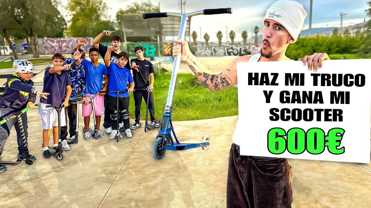 ¡Si Haces Mi Truco, Ganas Mi Scooter! *600€*