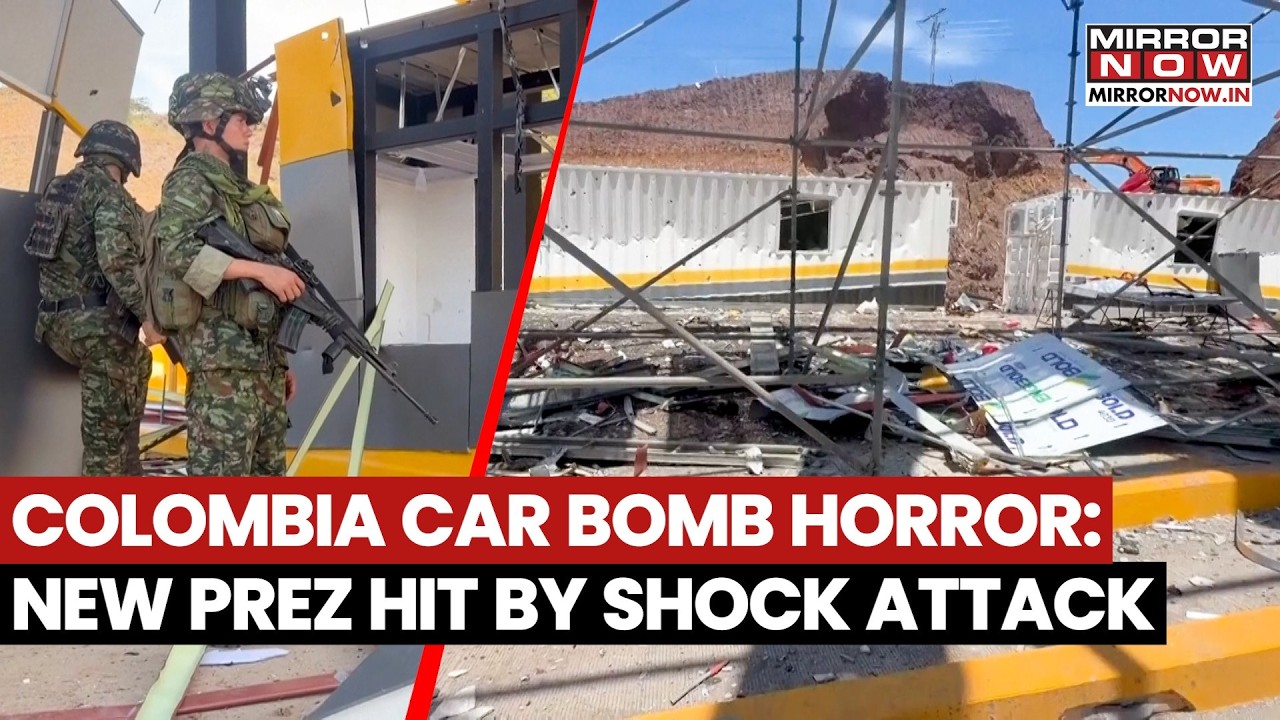 Columbia Bomb Attack: Car Blasts Pan-American Highway Just 1 Day After New President Takes Office