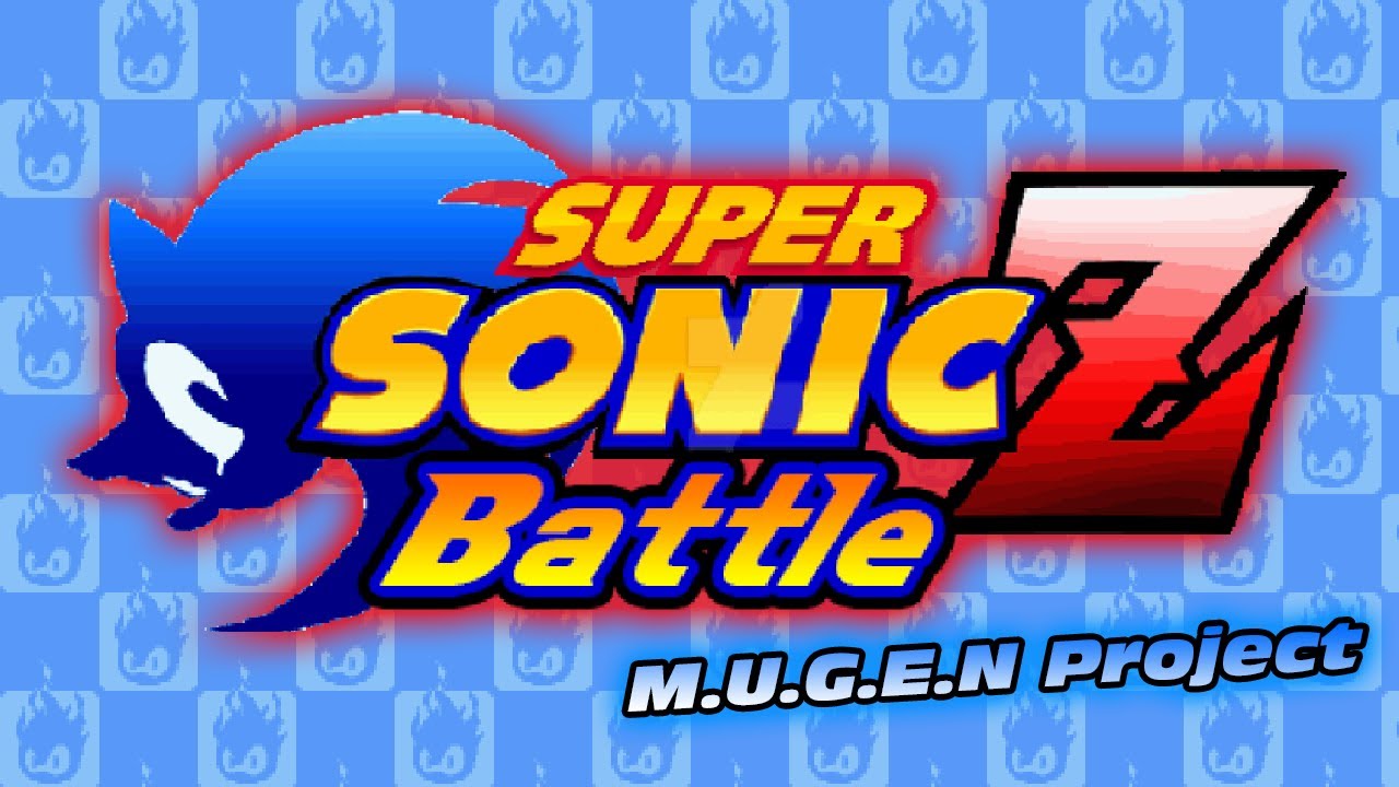 Super Sonic Battle Z Opening (M.U.G.E.N Project)