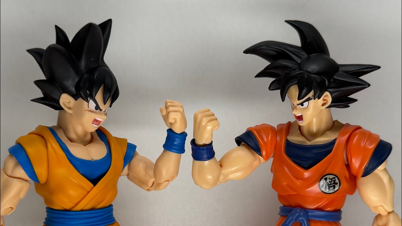 S.H.Figuarts Dragon Ball Goku Comparison - Z vs Daima