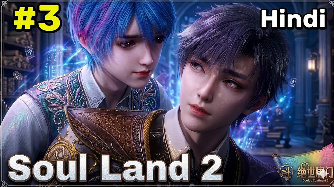Soul land 2 anime part 3 Explained in Hindi dubbed | soul land 2 Unrivaled tang sect Episode 3