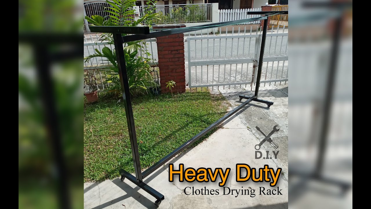 Building A Clothes Drying Rack - In 1 Day