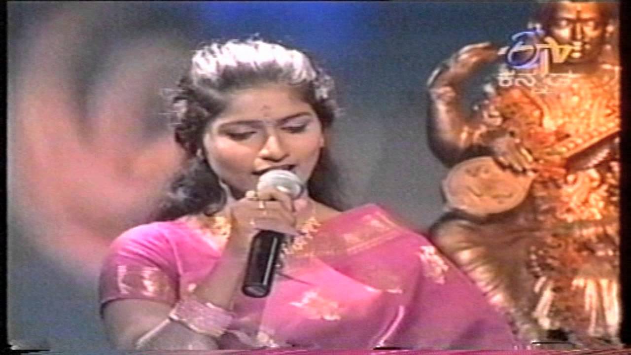 Dr Shamitha Malnad with SP Balasubrabaniam "Yede thumbi haaduvenu" show