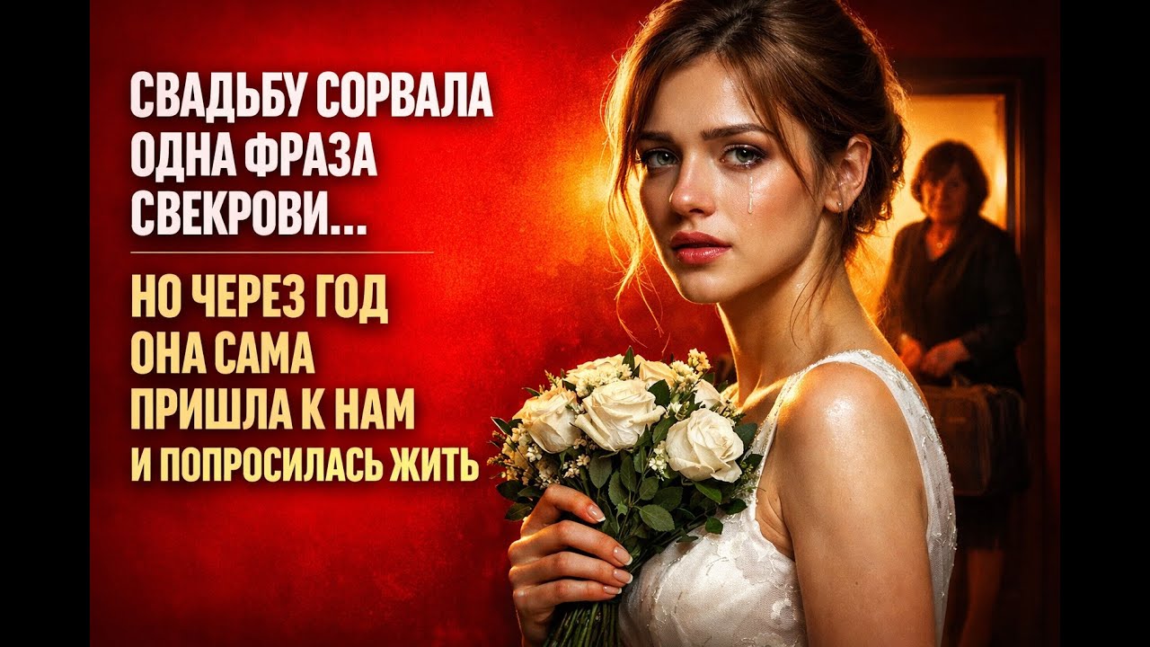 Свадьбу сорвала одна фраза свекрови, но через год она сама просилась к нам жить