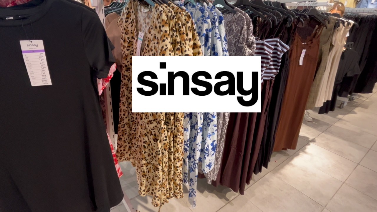 Новинки в Sinsay/Красивые платья/Большой выбор блузок/Свитеры и куртки