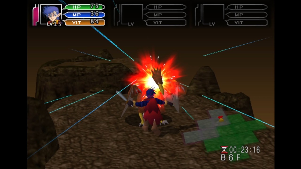 I retried Climax Landers and destroyed the first dungeon