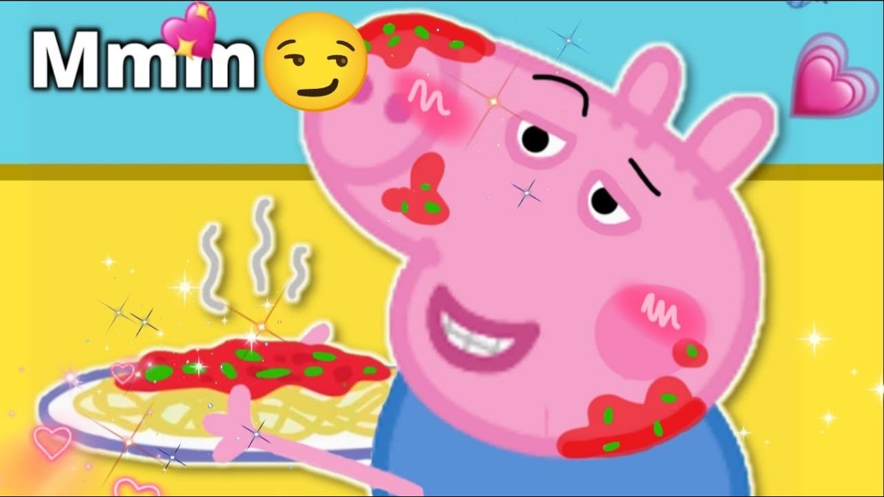 A GE0RGE LE GUSTA EL PAGUETTI!! 💖🤑 ||Pepp4 editada XD