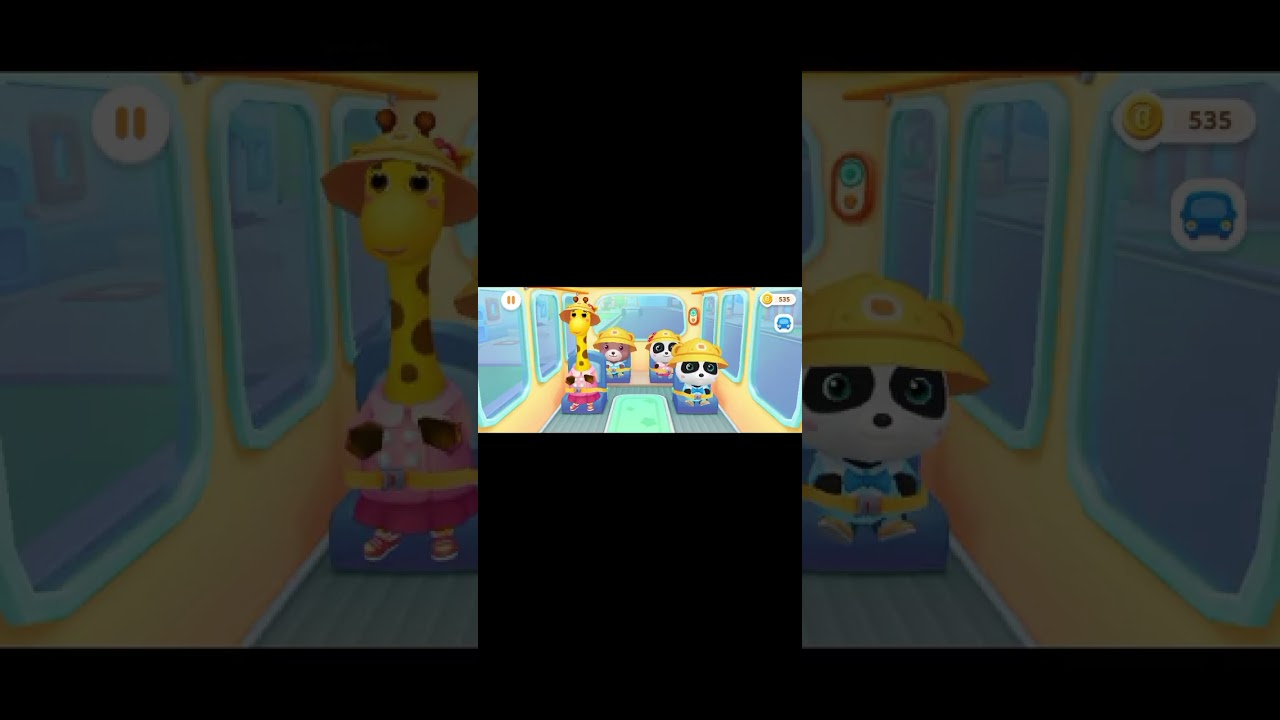Bermain game babybus tentang Bus sekolah (petualangan ke hutan)