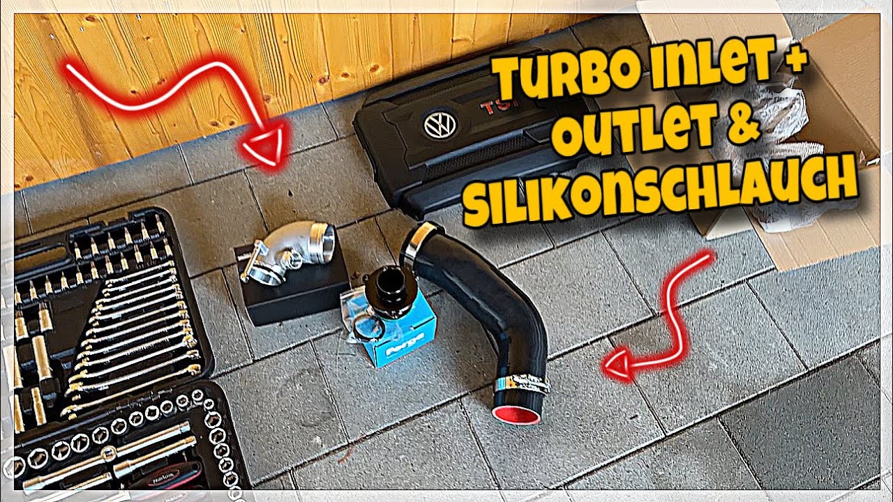 Golf 7 GTI Performance Bekommt neues Turbo Inlet + Outlet & Silikonschlauch von Becksparts ⭐️