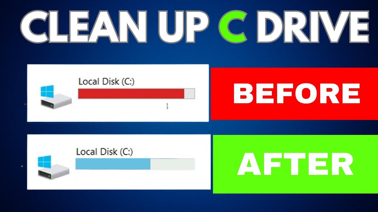 How to Free Up GIGABYTES of Disk Space on Windows 10/11 (The Safe & Easy Way)