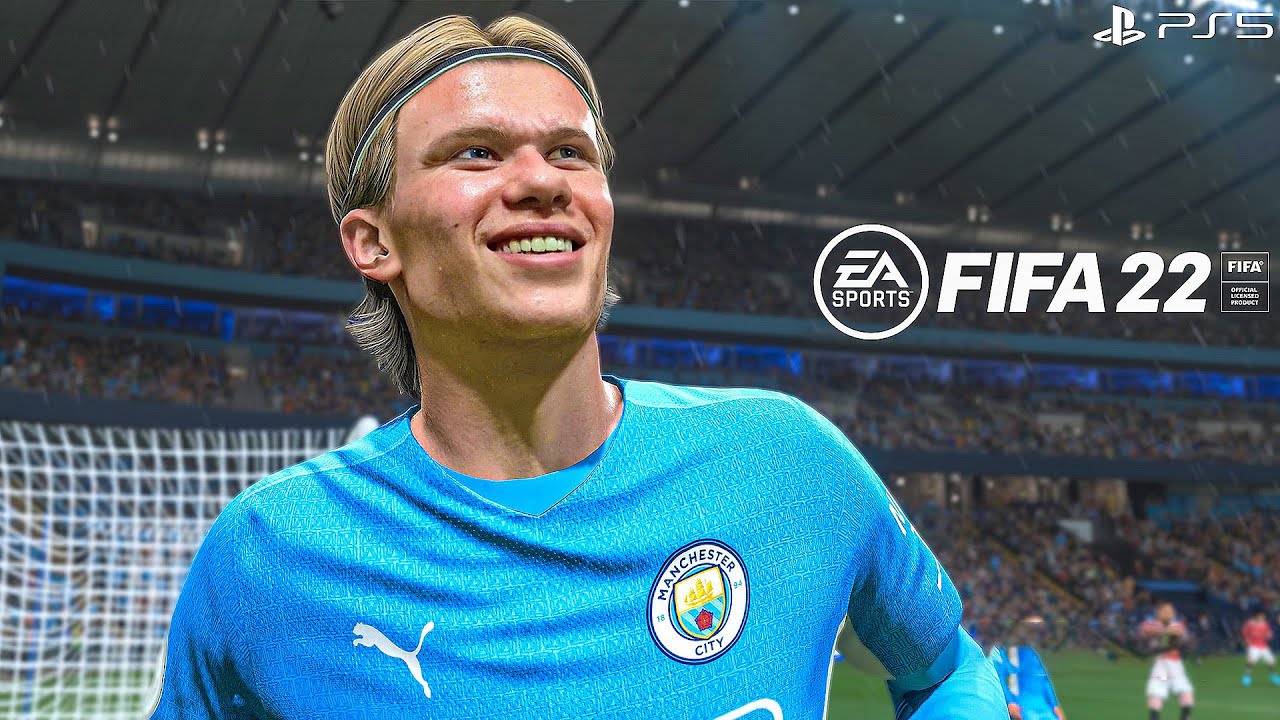 FIFA 22 | Manchester City Vs Manchester United Ft. Haaland, Ronaldo, (4K HDR 60fps) - Gameplay