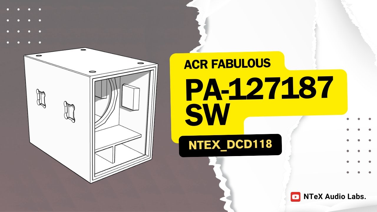 0304. Skema Box Dynacord 18 Inci | NTeX_DCD118 - ACR Fabulous PA-127187 SW