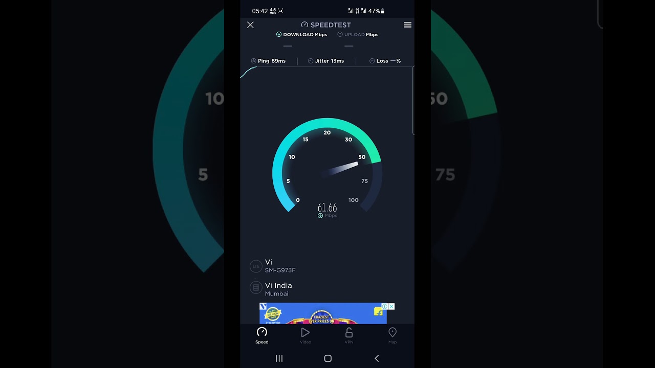 Vi 4G VF core Prepaid vs Idea Core Prepaid SIM Speedtest in Roaming.