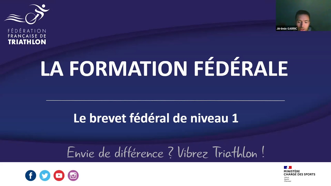 Webinaire #12 FFTRI : Formez-vous ! Devenez accompagnateur.trice Triathlon