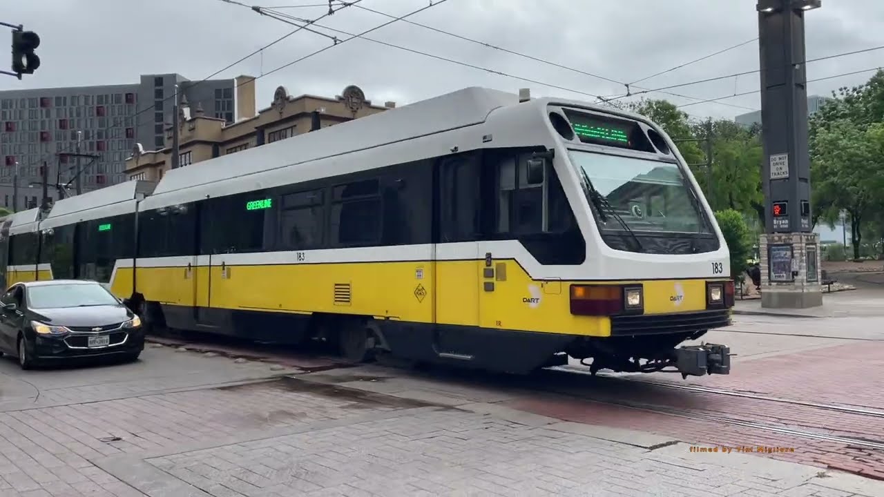 The Lightrail in Dallas, Texas 2025