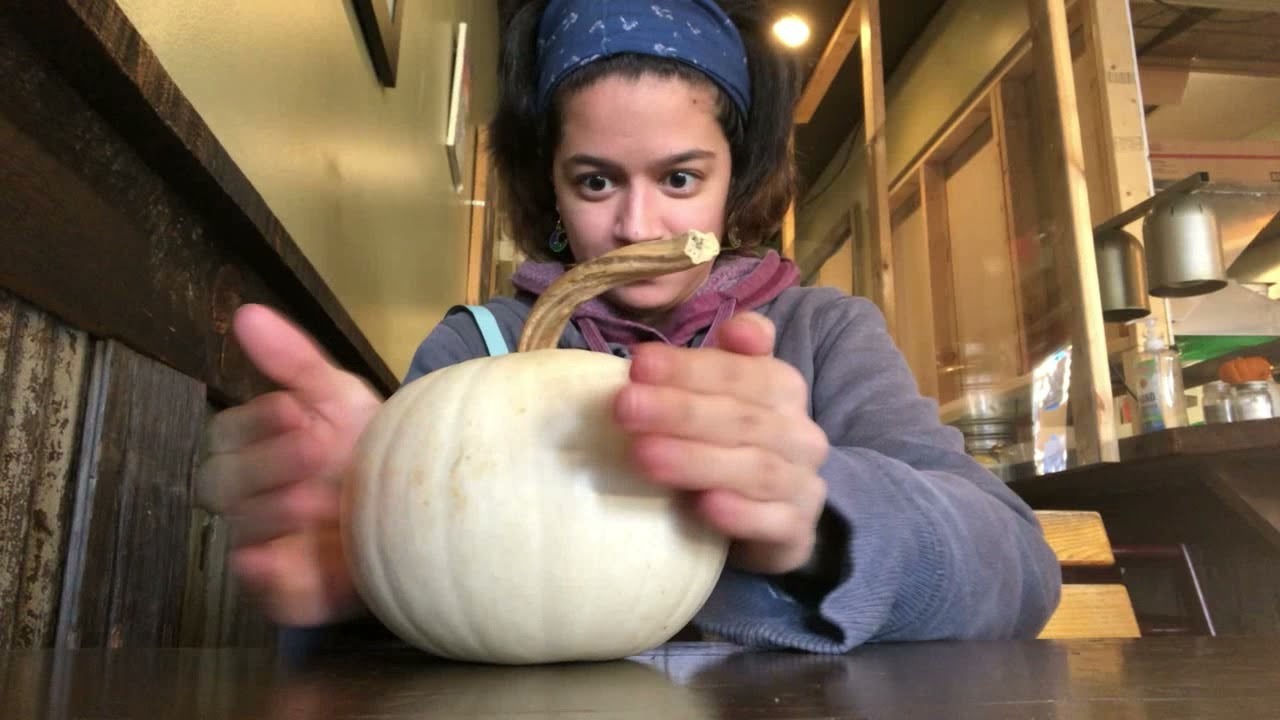 ASMR~ One Hour Pumpkin Smacking