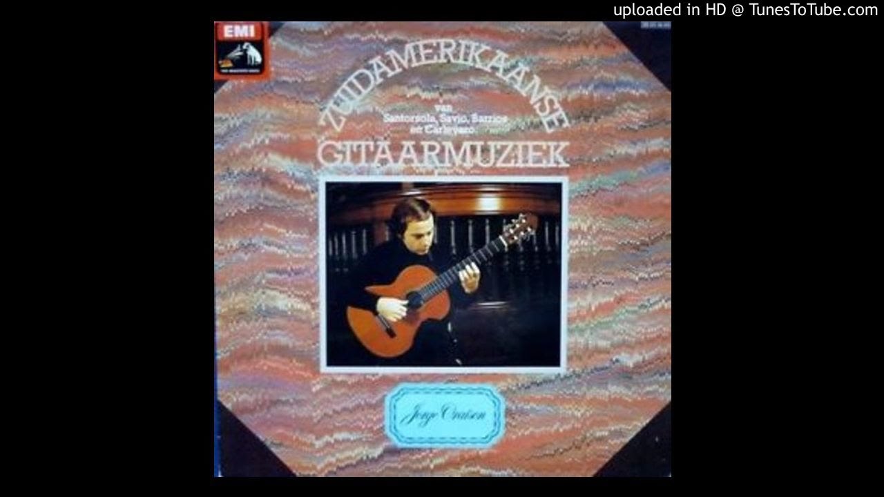 Jorge Oraison classical guitar plays Guido Santorsola Suite Antiga