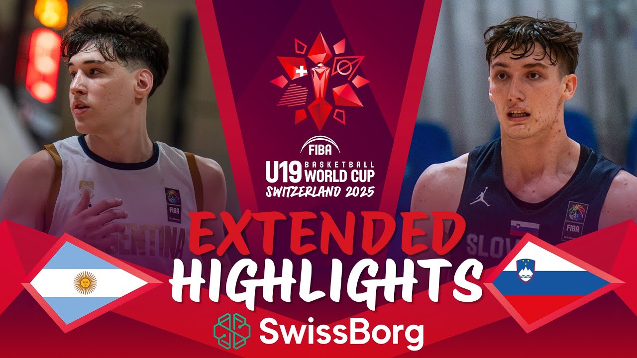 Argentina 🇦🇷 vs Slovenia 🇸🇮 | Extended Highlights | FIBA U19 Basketball World Cup 2025