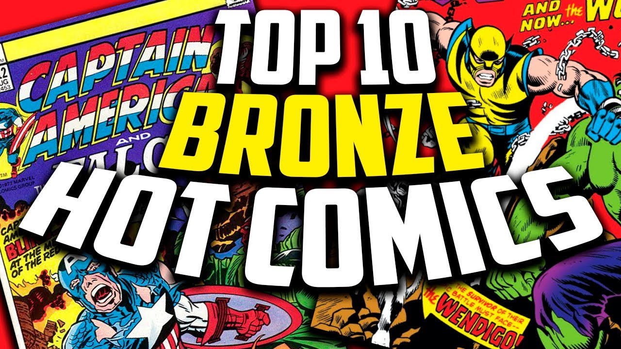 Top 10 ALL TIME BRONZE AGE Comic Books - Overstreet 48th Edition 2018