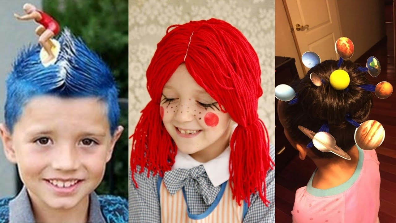 Crazy Hair Day | Wacky Hair Day 2018 | Crazy Hair Day At School | Fashiontrendz