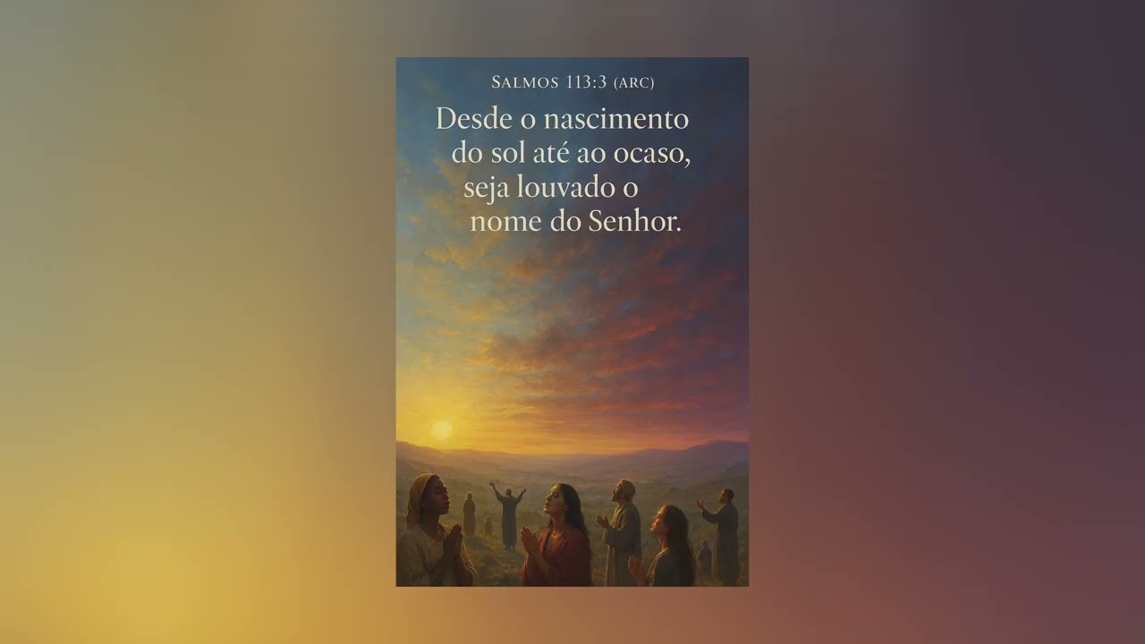 Curando o corpo e a alma salmos 113