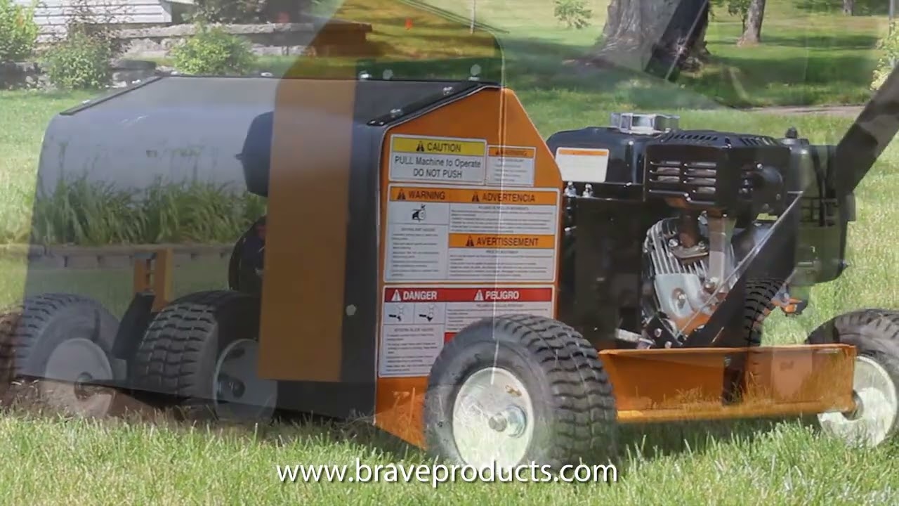 Brave Trencher | Mini-Trencher | 7&rdquo; Depth | Honda GX200 | BRPT704H