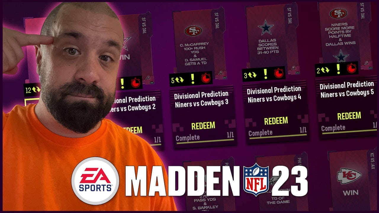 FREE COIN METHOD! BEST Divisional Round Playoff Predictor Token Sets In MUT 23
