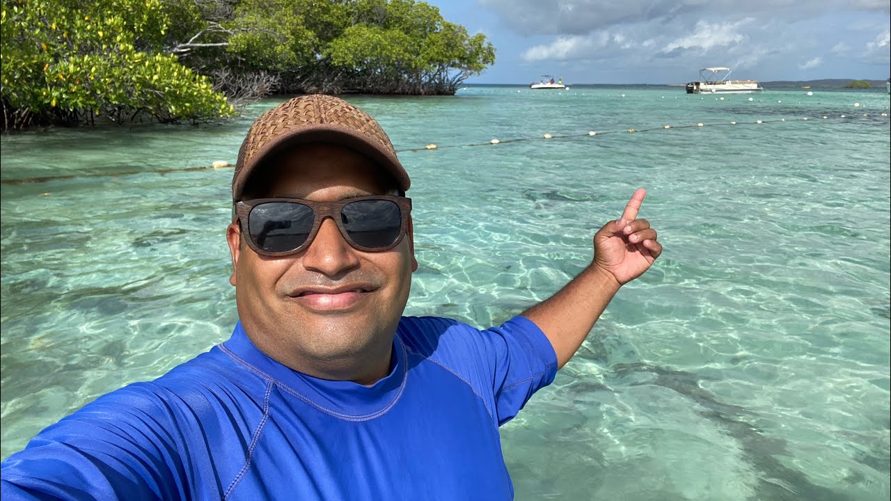 CAYO CARACOLES EN LAJAS, Puerto Rico.