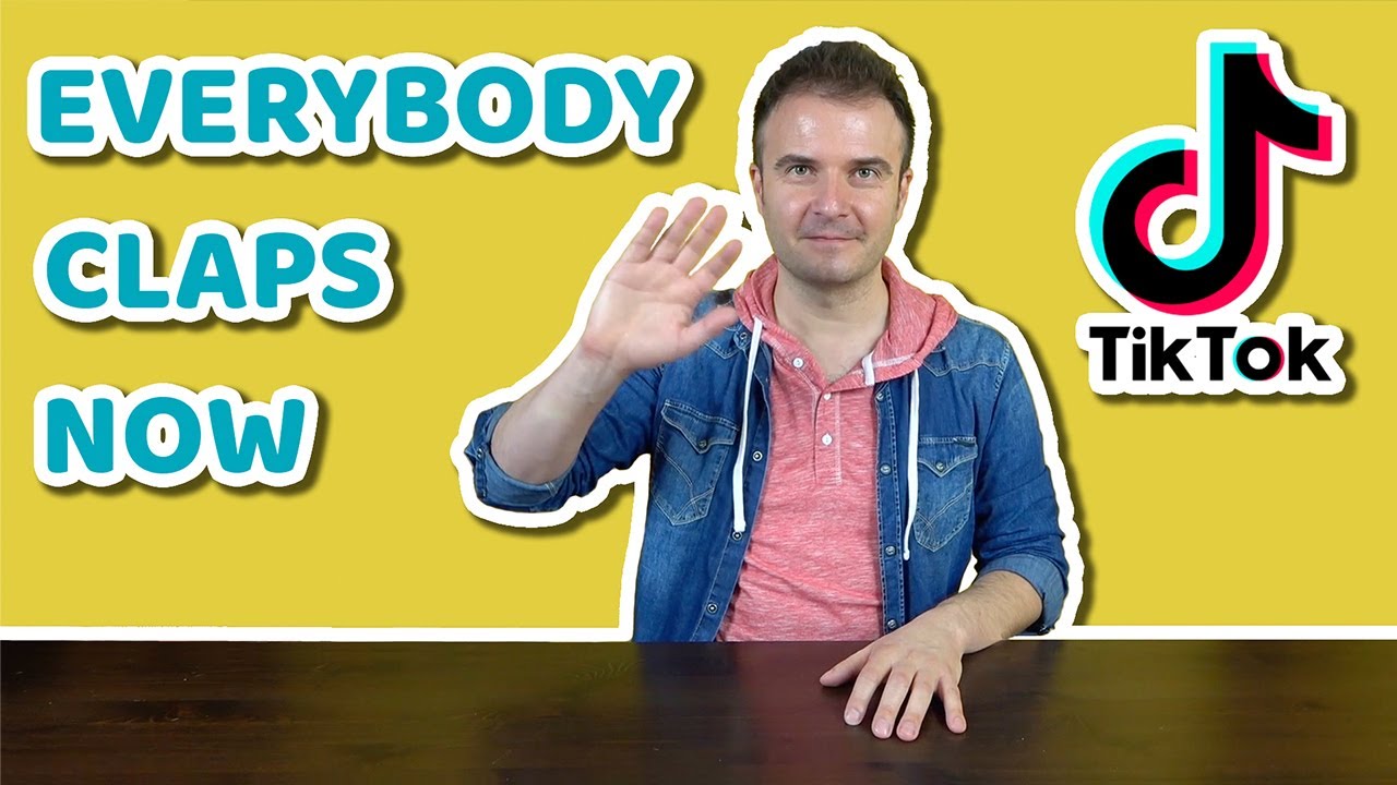 EVERYBODY CLAPS NOW - Tutorial Reto TikTok - Ritmo con manos