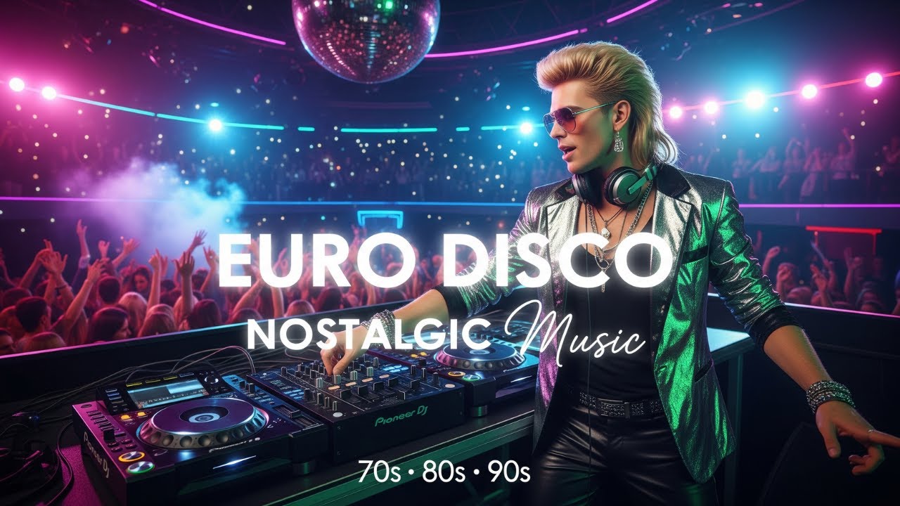 Retro Neon Euro Disco Horizon 1980s | High-Energy Night Mix for Nonstop Dancing Souls 💫 LV64