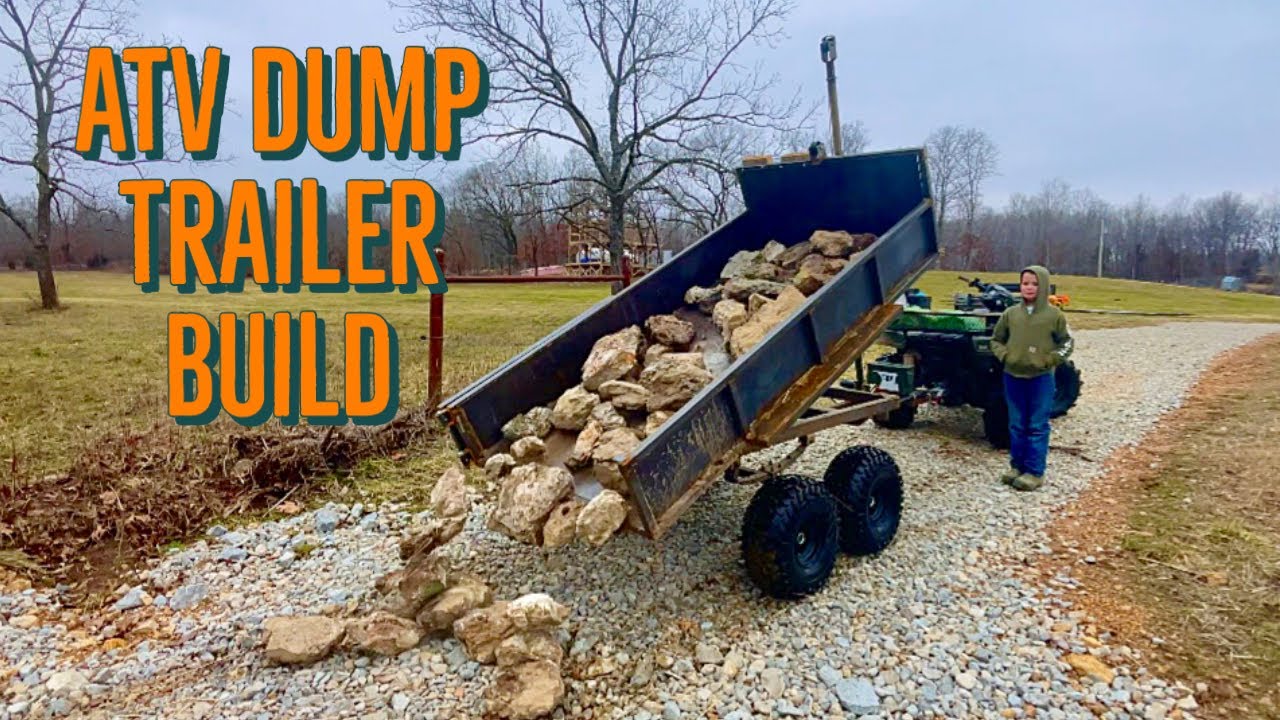 Строительство самосвального прицепа / квадроцикла UTV / своими руками #dumptrailer #сварка #сдела...