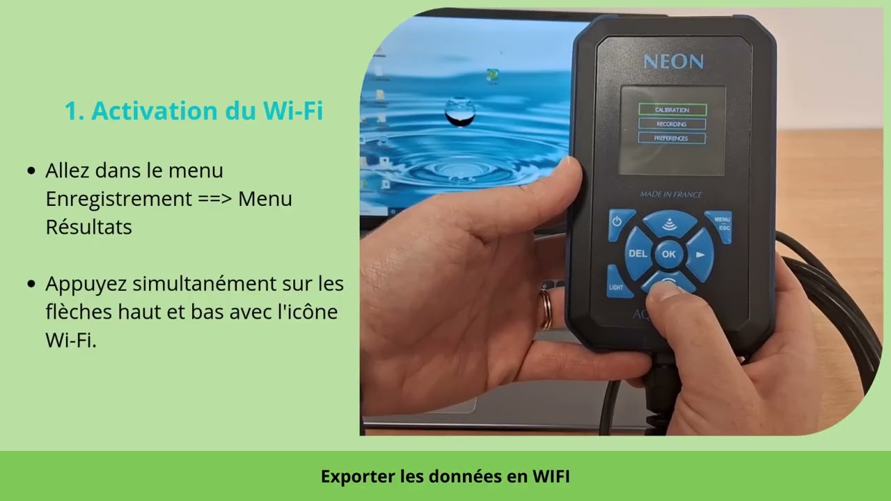 Appareil portable NEON  - Tutoriel