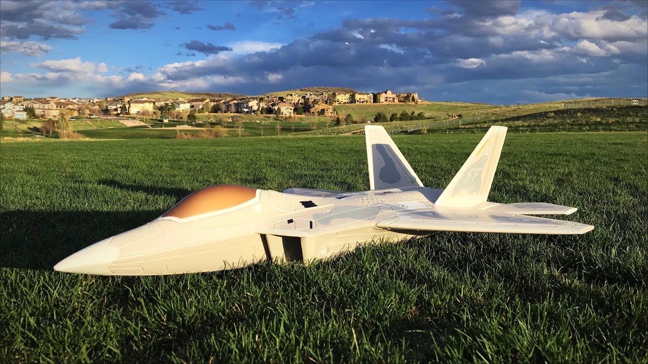 Freewing F-22 Raptor High Performance 4S 64mm EDF Jet - Fun Flight
