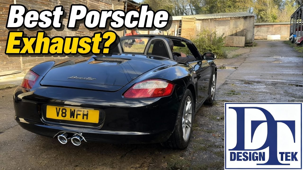 Потрясающий выпускной клапан Designtek для моего Porsche Boxster 987