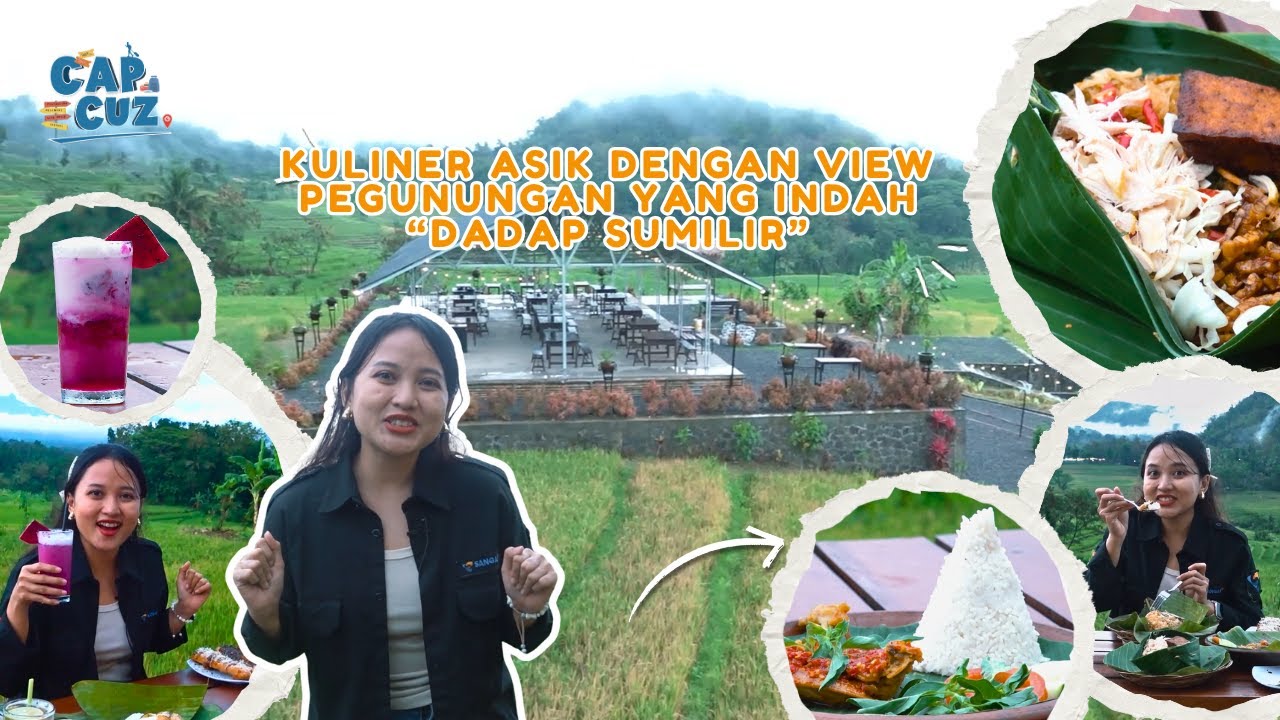 KULINER ASIK DENGAN VIEW PEGUNUNGAN YANG INDAH 