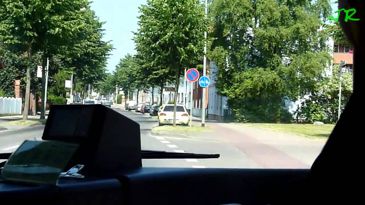 Buslinie 3 - Stralsund - Wasserwerk bis Knieper West I - Teil 2