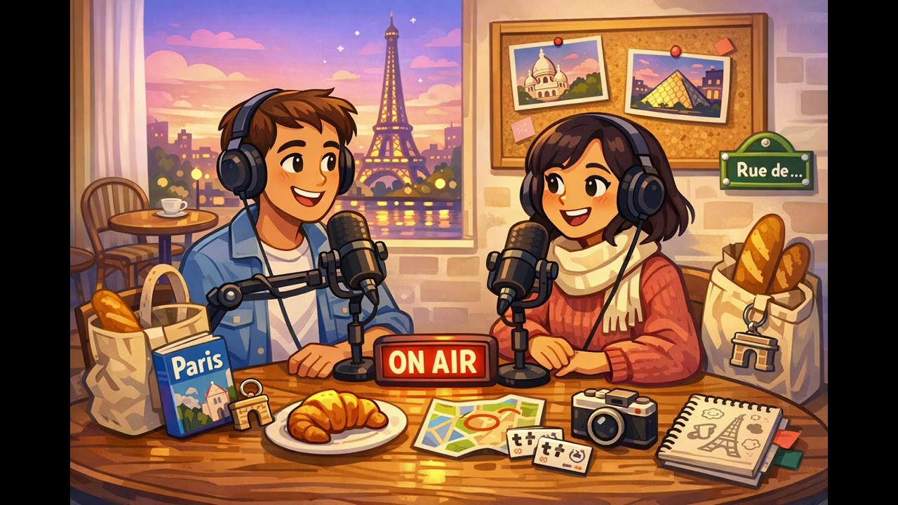 LEARN FRENCH OR ENGLISH Episode 10: Week‑end à Paris - A Weekend in Paris