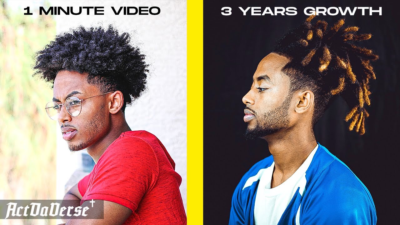 3 Years Hair Transformation in 1 minute