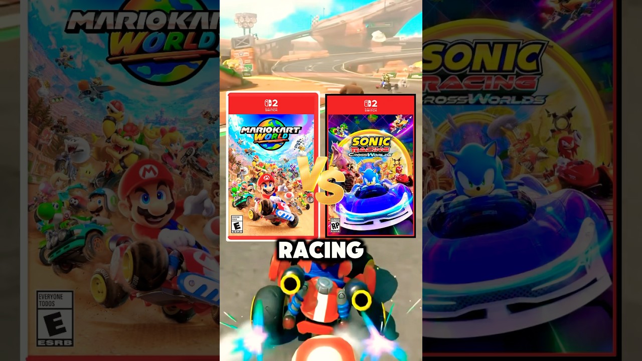 Mario Kart World VS Sonic Racing CrossWorlds?!!? 