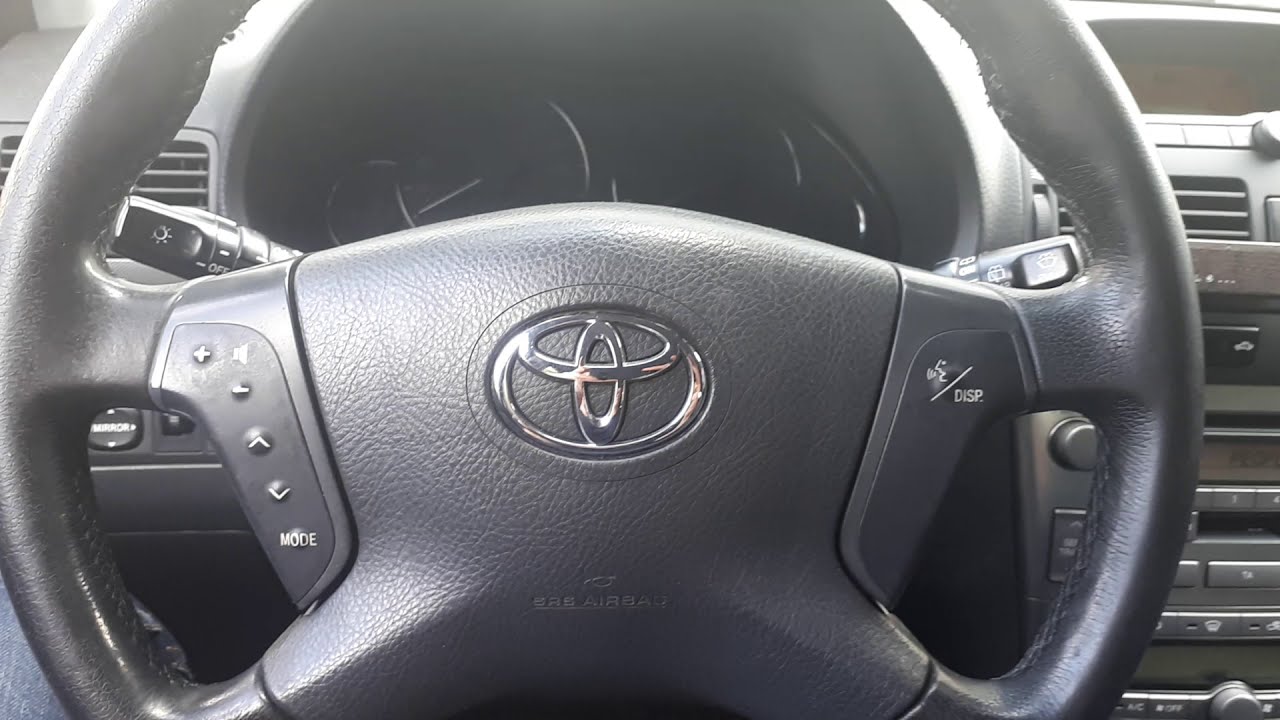 Toyota Avensis T25 self DIAGNOSTICS #toyota #avensis #share #subscribe #like