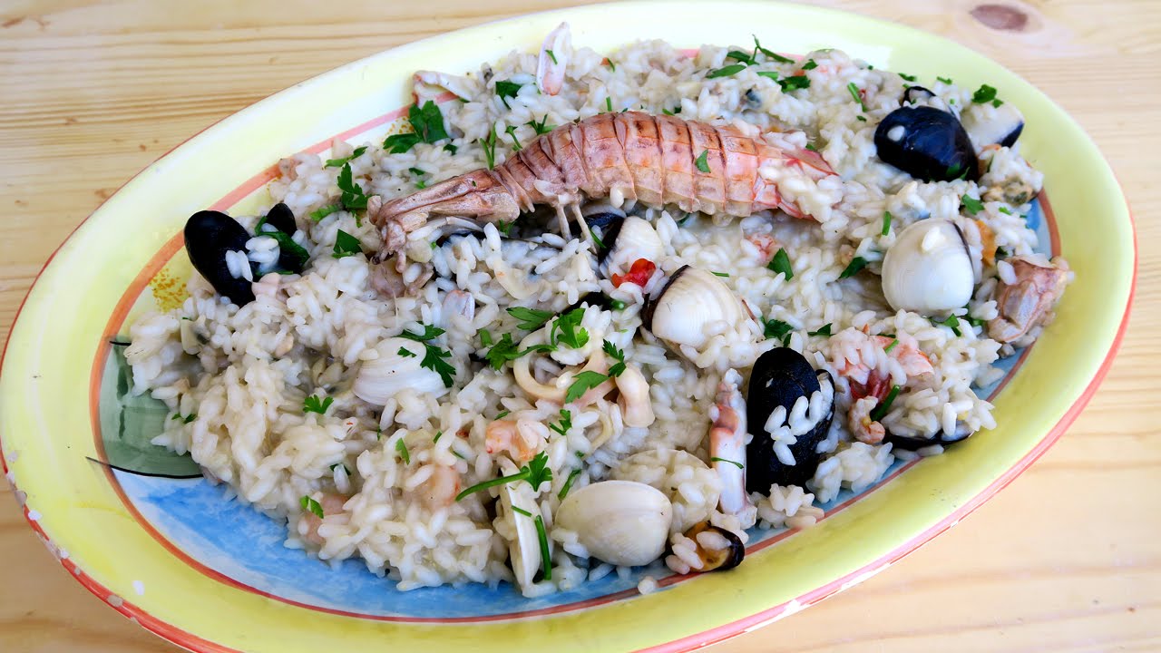 Nonna's Seafood Risotto Recipe  (with Nonna) - Laura Vitale - Laura in the Kitchen Episode 935