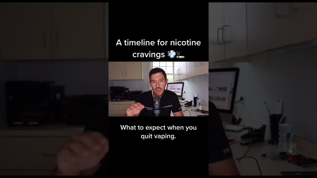 Nicotine withdrawal timeline💨💨