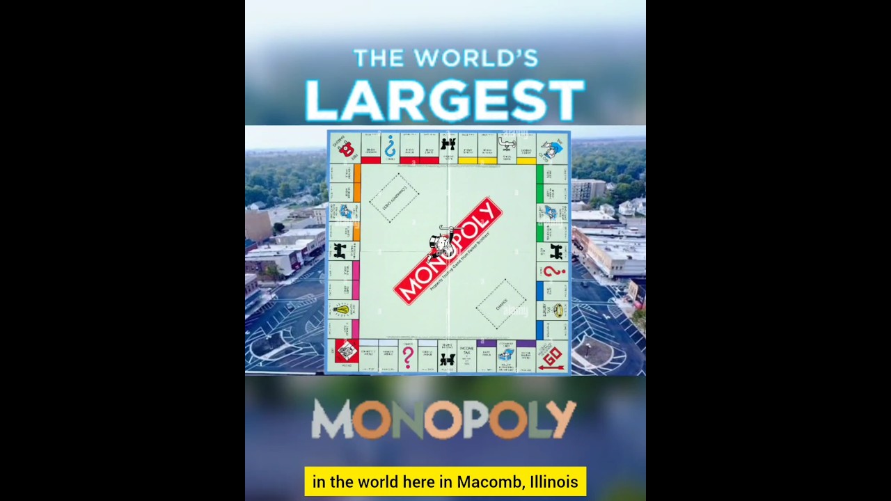 World&rsquo;s Largest Monopoly board #Macombopoly&nbsp;#monopoly#worldslargest #unforgettableforgottoni