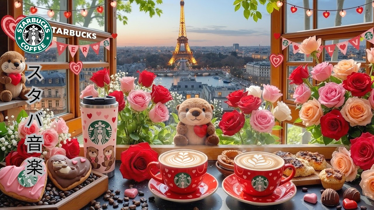 【スタバ bgm】【途中広告なし】2月のスターバックスのベスト曲 ☕ 集中力・作業用・勉強用・癒やしのピアノ音楽 | ジャズ音楽を聴きながら週末の朝をお楽しみください ~ 良い一日を