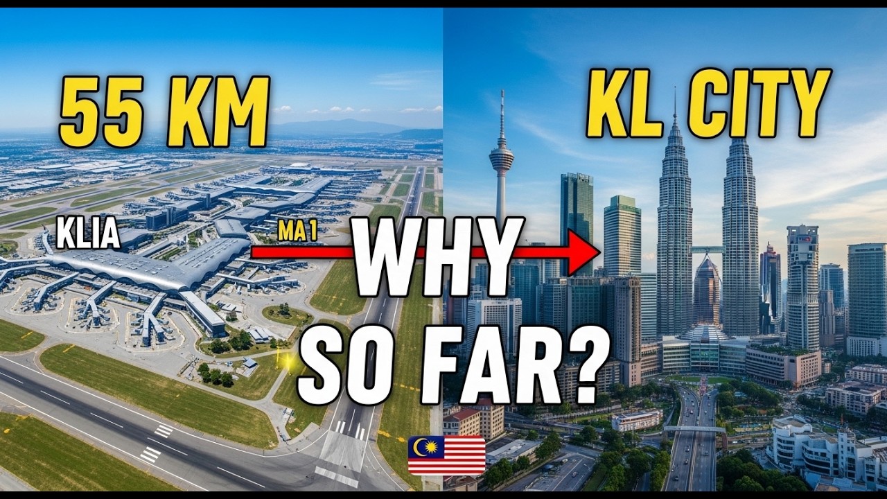 Why Kuala Lumpur Airport Is So Far From the City